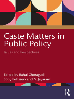 cover image of Caste Matters in Public Policy